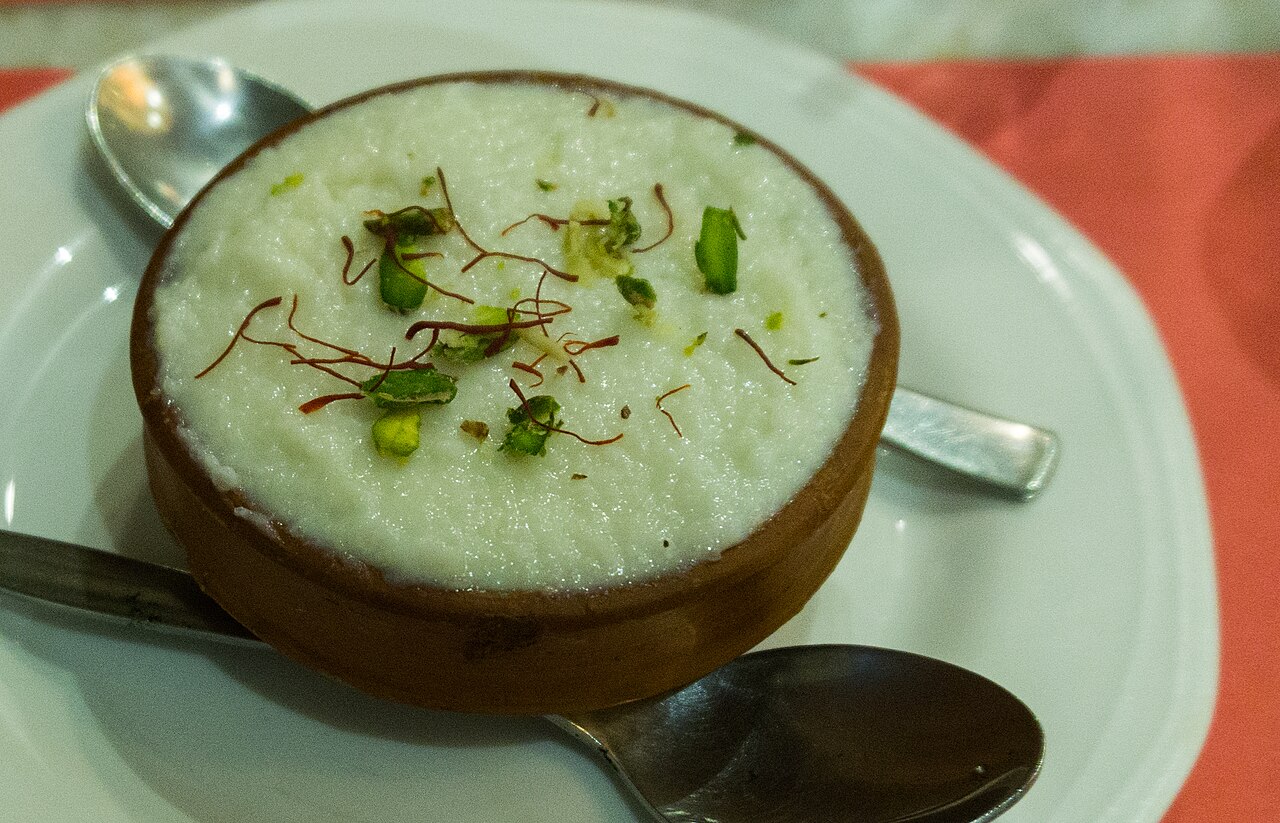 Kashmiri Phirni dessert