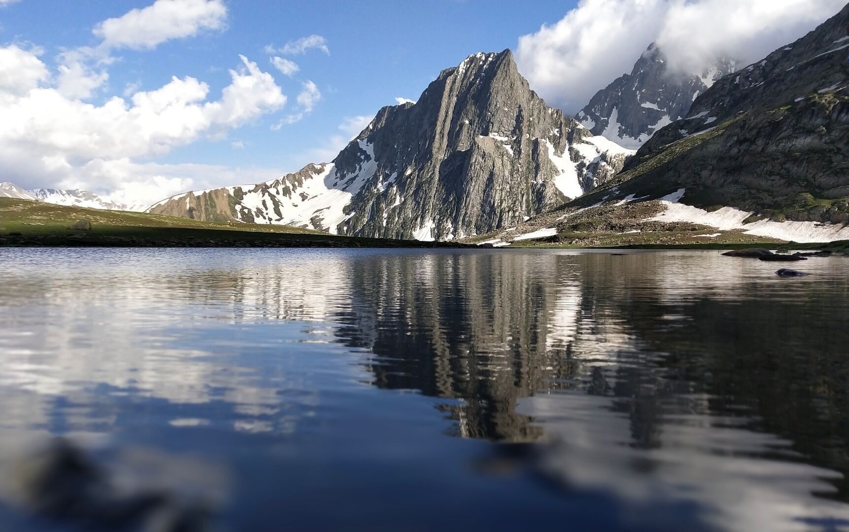 Beautiful Lake in Kashmir