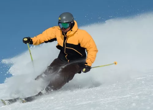 Skiing and Sledging